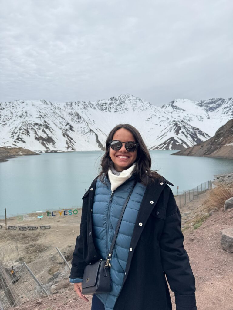 Aluna em viagem